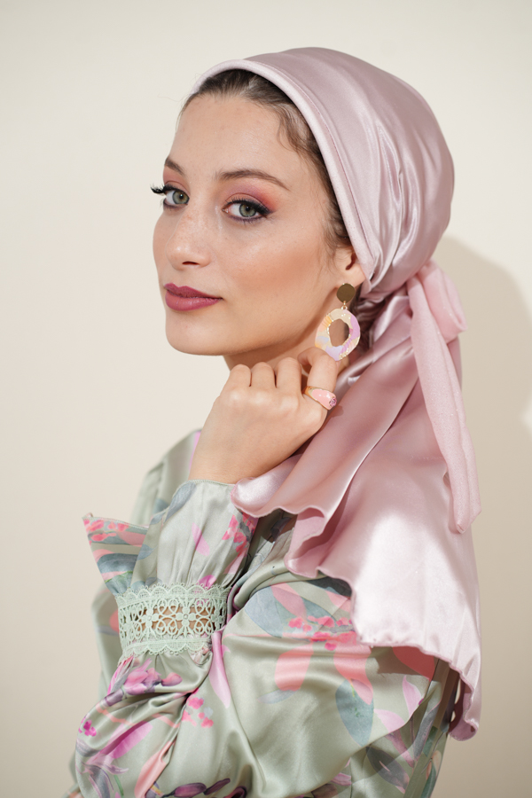 Evening Koukou Headscarf “Rhodochrosite”