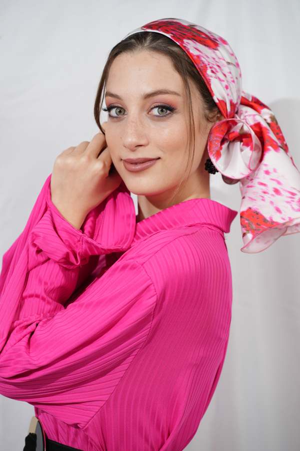 Headscarf Printed “Rubis”