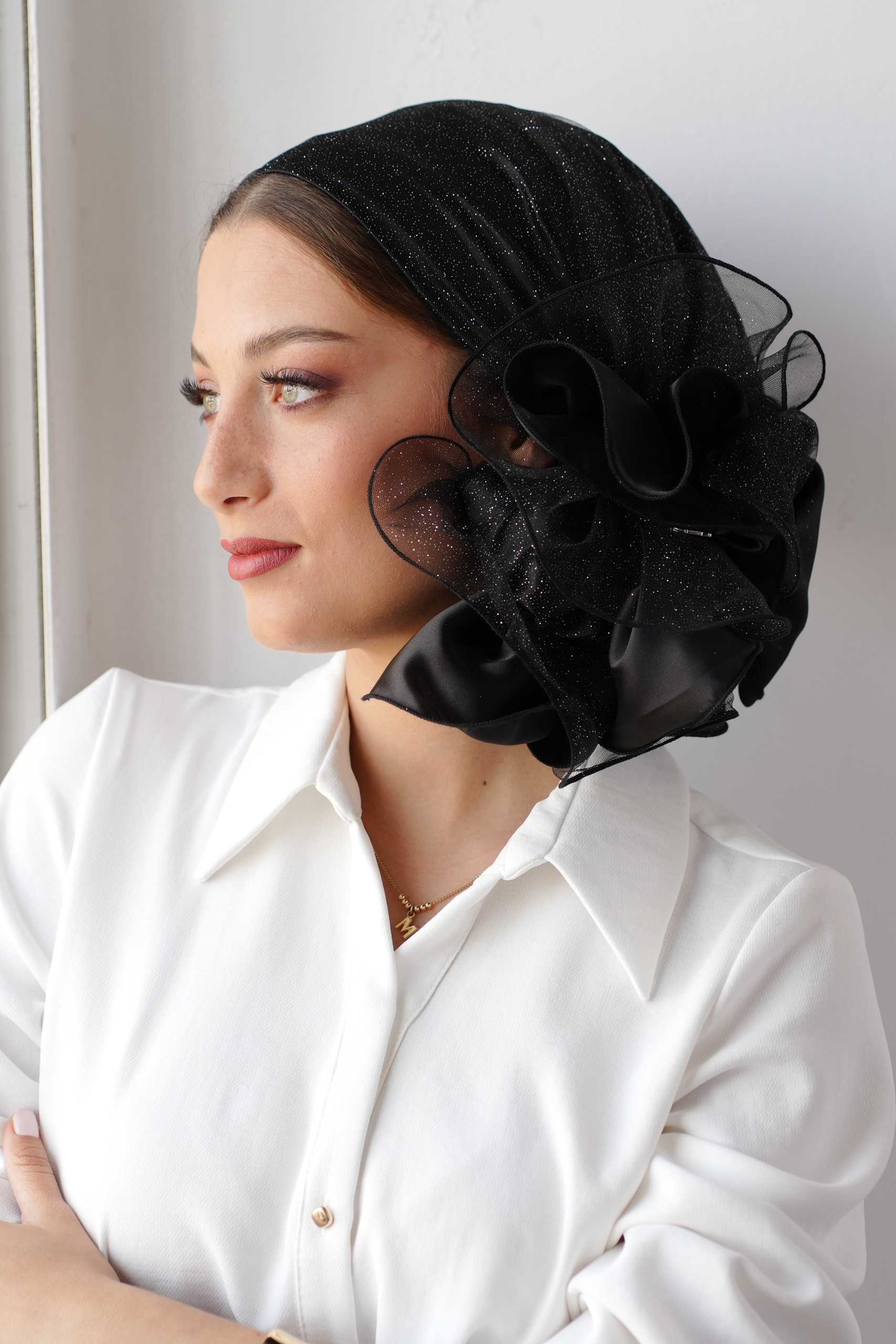 Headscarf Yomi precious black