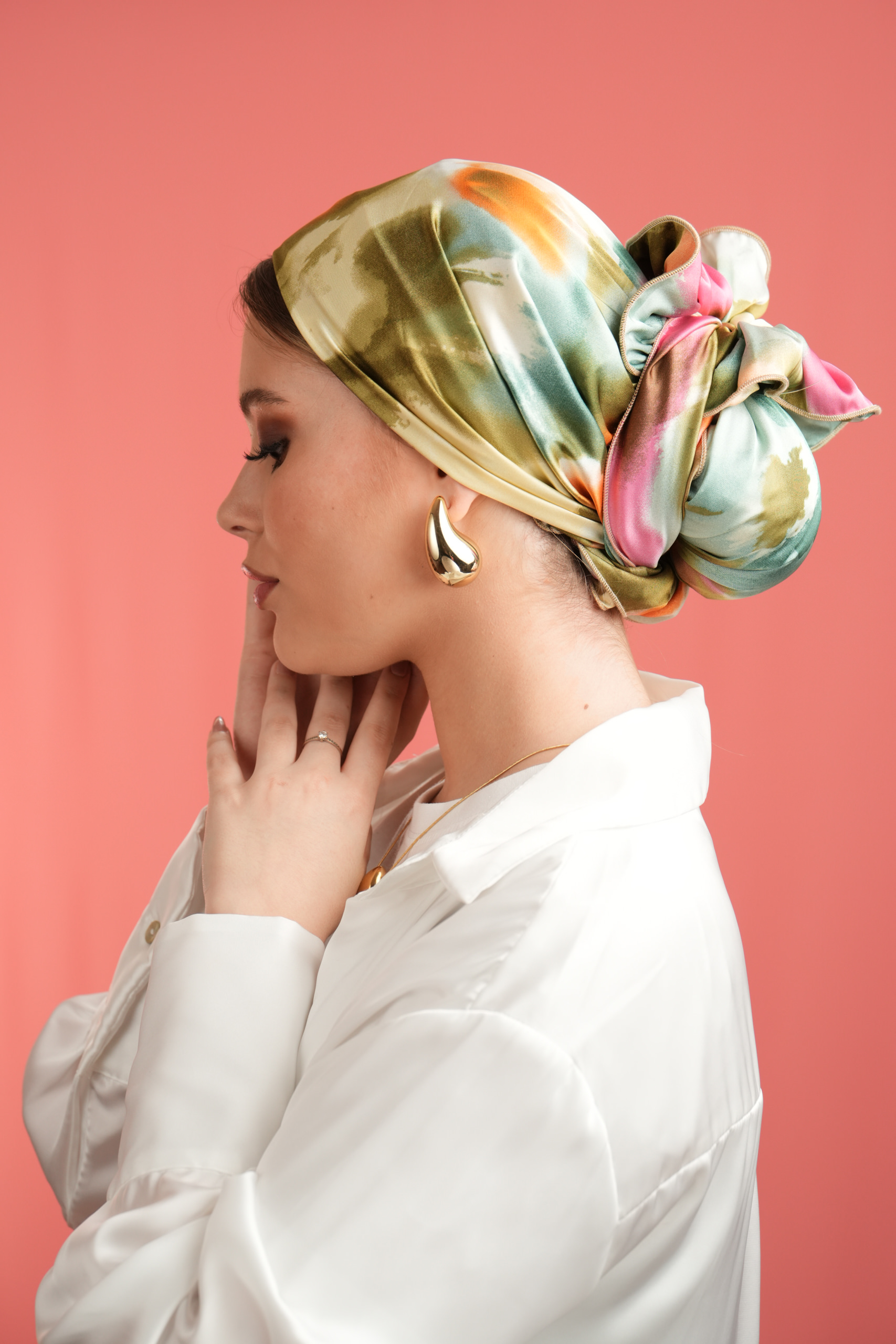 Printed Colorfull Headscarf