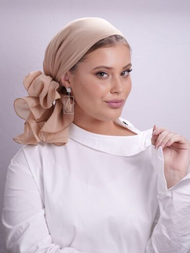 Muslin Headscarf Beige