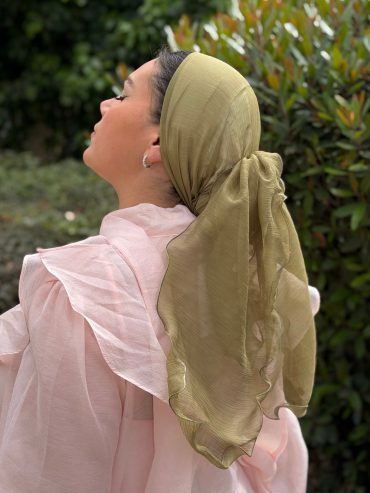 Green Cinderella Headscarf